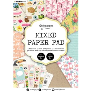 Studio Light: Pattern paper 6 Paper Pad, str A5, 42/Pkg