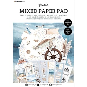 Studio Light: Pattern paper 13 Paper Pad, str A5, 42/Pkg