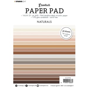Studio Light - Unicolor Naturals Essentials Paper Pad
