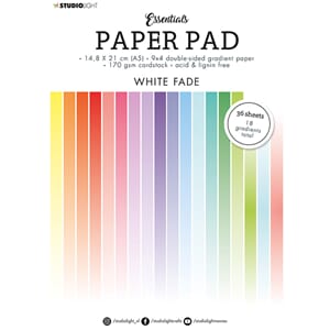 Studio Light - Gradient White fade 21 Essentials Paper Pad