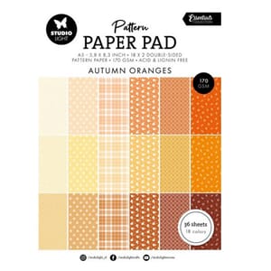 Studio Light - Autumn Oranges A5 Paper Pad