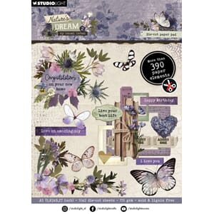 Studio Light - Elements Nature's Dream 2 Die-cut Paper Pad