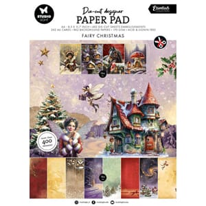 Studio Light - Fairy Christmas Essentials Die-cut Paper Pad