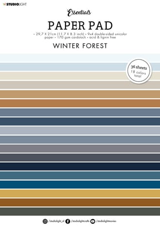 Studio Light Essentials - Winter Forest Paper Pad