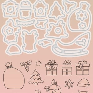 Studio Light - Reindeers Sweet Stories Stamp & Die