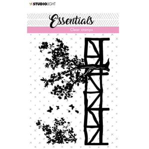 Studio Light - Essentials Fence/trees Clear Stamp
