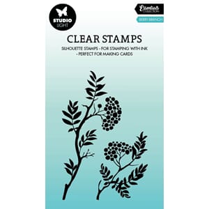 Studio Light - Berry Branch Essentials Clear Stamps
