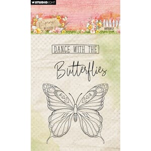 Studio Light - Butterfly Spring Meadow Clear Stamp