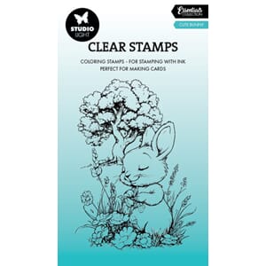 Studio Light - Cute Bunny Essentials Coloring Clear Stamp