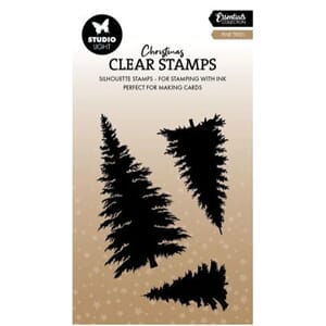 Studio Light - Pine Trees Christmas Clear Stamp
