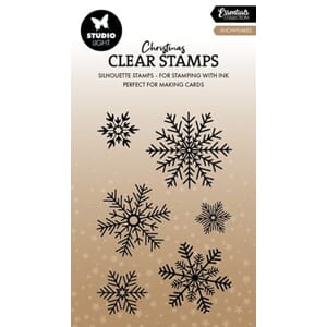 Studio Light - Snowflakes Christmas Clear Stamp