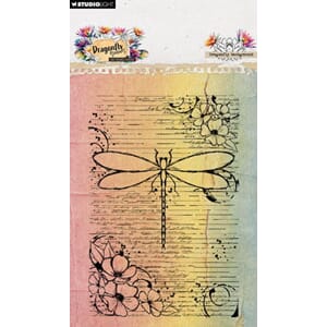 Studio Light - Dragonfly Dreams Clear Stamp Dragonfly Backgr