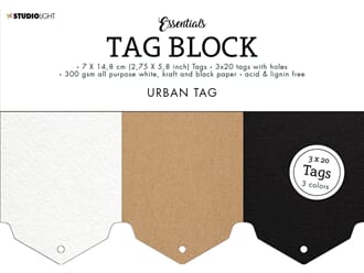 Studio Light Essentials Tag block - Urban