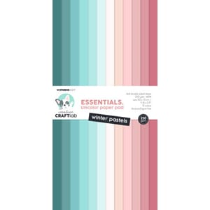 Studio Light - Winter Pastels Essentials Unciolor Paper Pad