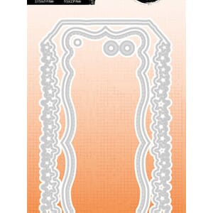 Studio Light - Slimline & Label Star Grunge Cutting Die