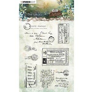 Studio Light - Postcards & ticket New Awakening Clear Stamp