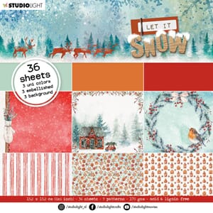 Studio Light - Let It Snow 6x6 Inch Paper Pad