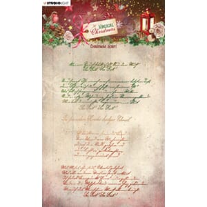 Studio Light -  Christmas Scri Magical Christmas Clear Stamp