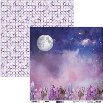Studio Light: Purple night skies - Moon Flower