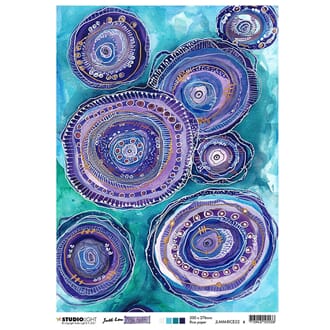 Studio Light - Mindful Moodling Rice Paper Fancy Moodle 22