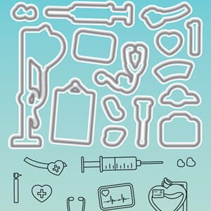 Studio Light - Hospital Sweet Stories Stamp & Cutting Die
