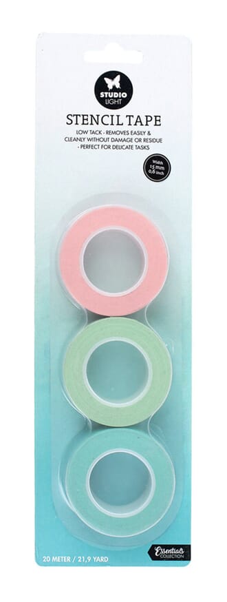 Studio Light - Stencil & Stamp Masking Tape Low Tack, 15mm