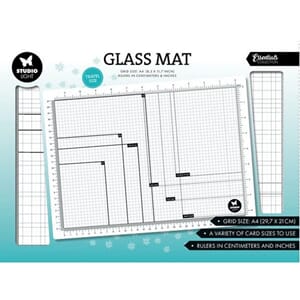 Studio Light - Glass Mat A4, Non-Magnetic