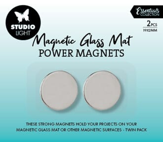 Studio Light - Magnetic Glass Mat - Power Magnets