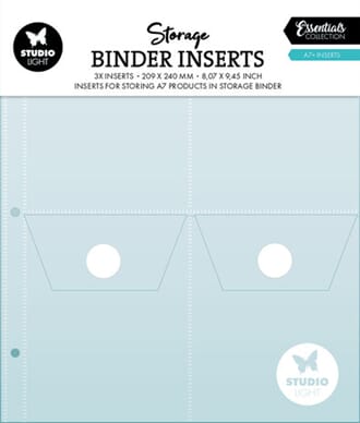Studio Light - Storage A7 Binder Inserts