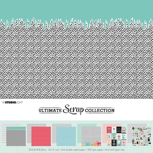 Studio Light - Ultimate Collection Background Paper 12/Pkg