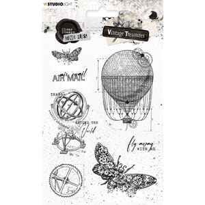 Studio Light - Time Flies Vintage Treasures Clear Stamps