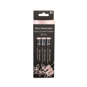 Spectrum Noir  - Blush Metallic Paint Markers, 3/Pkg