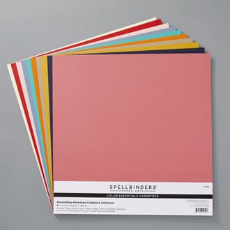 Spellbinders - Storytelling Sunshine 12x12 Inch Cardstock PK
