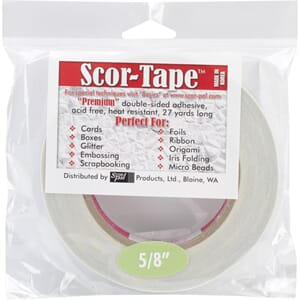 Scor-Pal: Scor-Tape, bredde 1.6 cm, lengde 25 meter