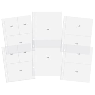 Simple Stories: Sn@p! Pocket Pages, 6x8, Binders, 12/Pkg
