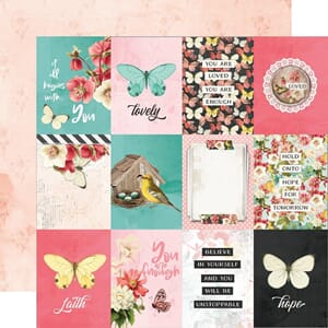 Simple Stories: 3x4 Elements - Simple Vintage Cottage Fields