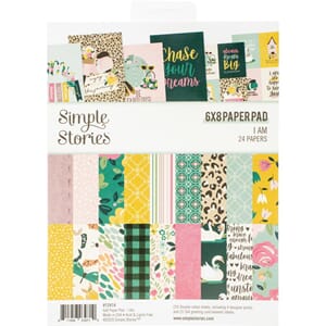 Simple Stories: I Am Paper Pad, 6x8, 24/Pkg