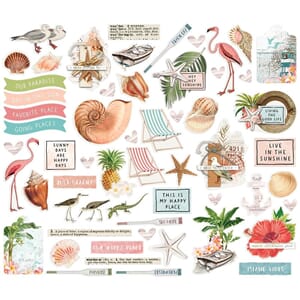Simple Stories: Simple Vintage Coastal Bits & Pieces, 58/Pkg