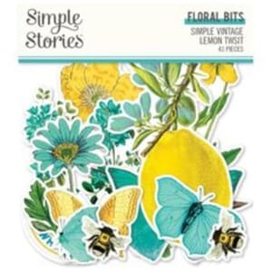 Simple Stories: Simple Vintage Lemon Twist Floral Bits