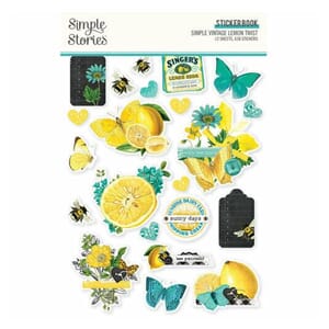 Simple Stories: Simple Vintage Lemon Twist Sticker Book