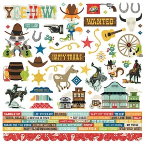 Simple Stories: Howdy! Cardstock Stickers