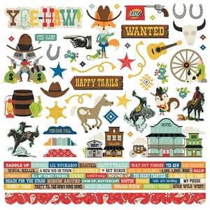 Simple Stories: Howdy! Cardstock Stickers