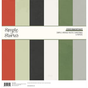 Simple Stories - Rustic Christmas Basics Kit