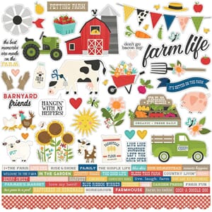 Simple Stories - Homegrown Cardstock Stickers