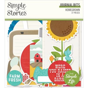 Simple Stories - Homegrown Journal Bits & Pieces