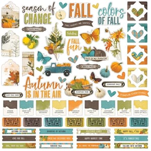 Simple Stories - Country Harvest Cardstock Stickers