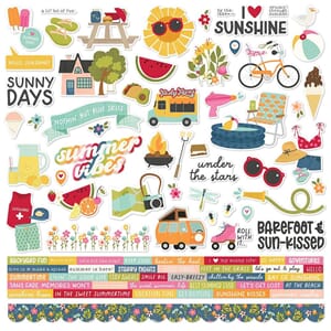 Simple Stories: Summer Lovin Cardstock Stickers