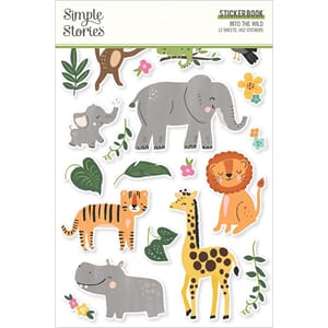 Simple Stories: Into The Wild Sticker Book