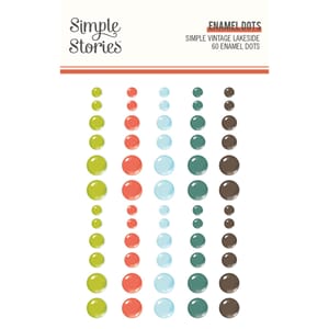Simple Stories - Simple Vintage Lakeside Enamel Dots