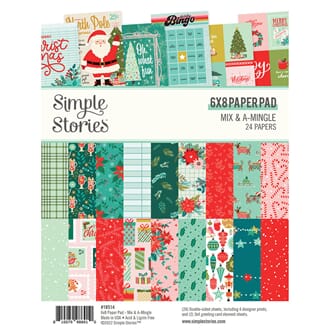 Simple Stories: Mix & A-Mingle 6x8 Inch Paper Pad